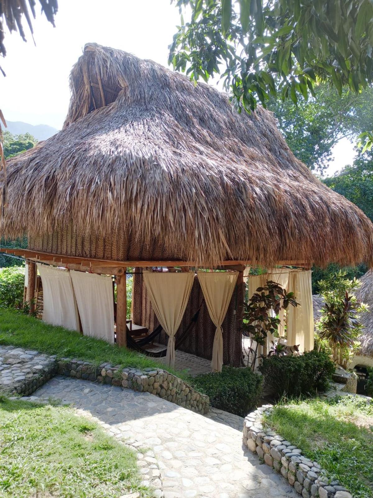 Ecocabanas Diosa Jaguar Tayrona La Esmeralda  Exteriör bild